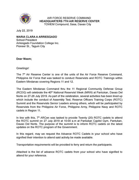 civilian letter sample pnp|Civilian letter .